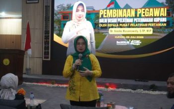 Kepala Puslatan Kementan Tinjau Proyek SBSN dan Beri Pembinaan Pegawai di BBPP Kupang